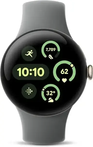 Смарт-годинник Smart Watch Google Pixel Watch 3 LTE 41mm Gold Case/Hazel Band JP - фото 2