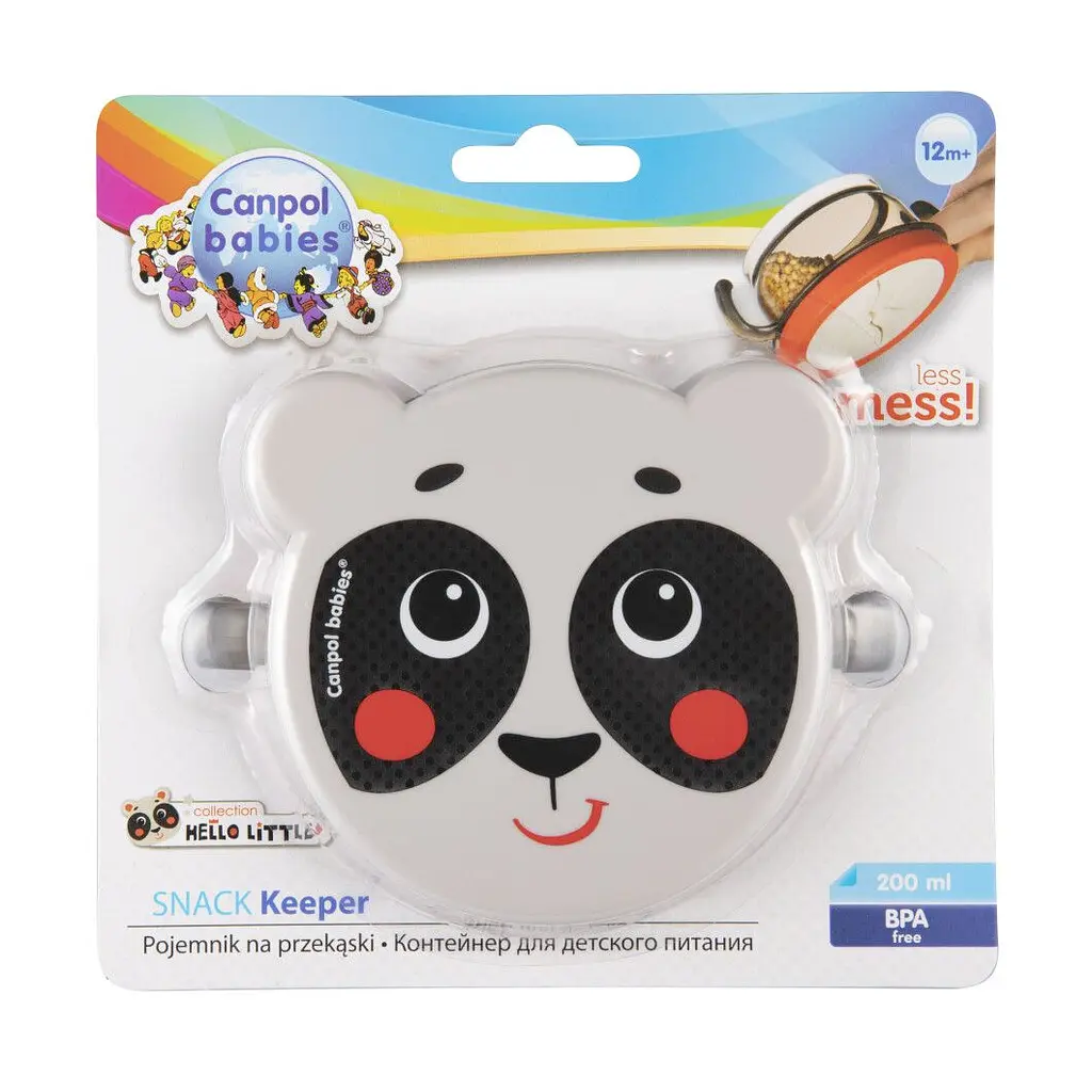 Контейнер для їжі Canpol babies Hello Little, бежевий, 200 мл (51/008_bei) - фото 9