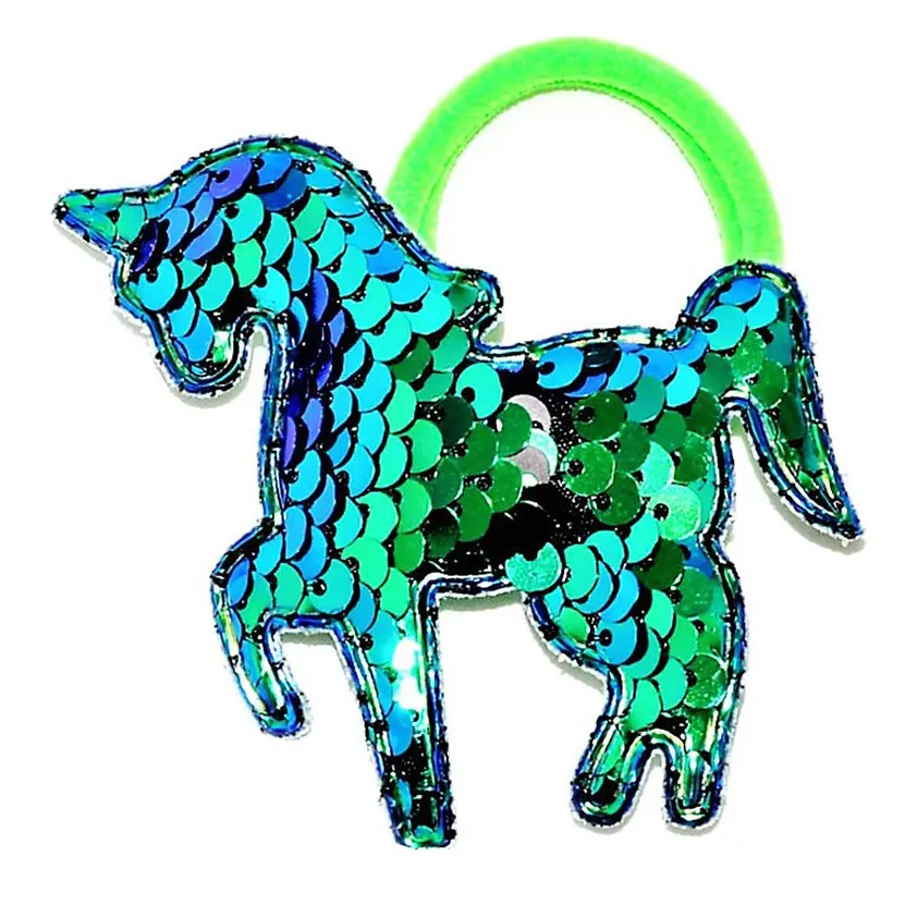 Детская резинка для волос Единорог La-beauty 0108-521, 8 штук - фото 2