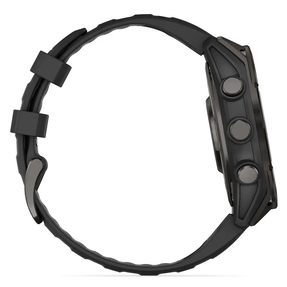 Smart Watch Garmin Fenix ​​8 47mm Sapphire Carbon Gray DLC Titanium Black/Pebble Gray B. (010-02904-29) Global - фото 4