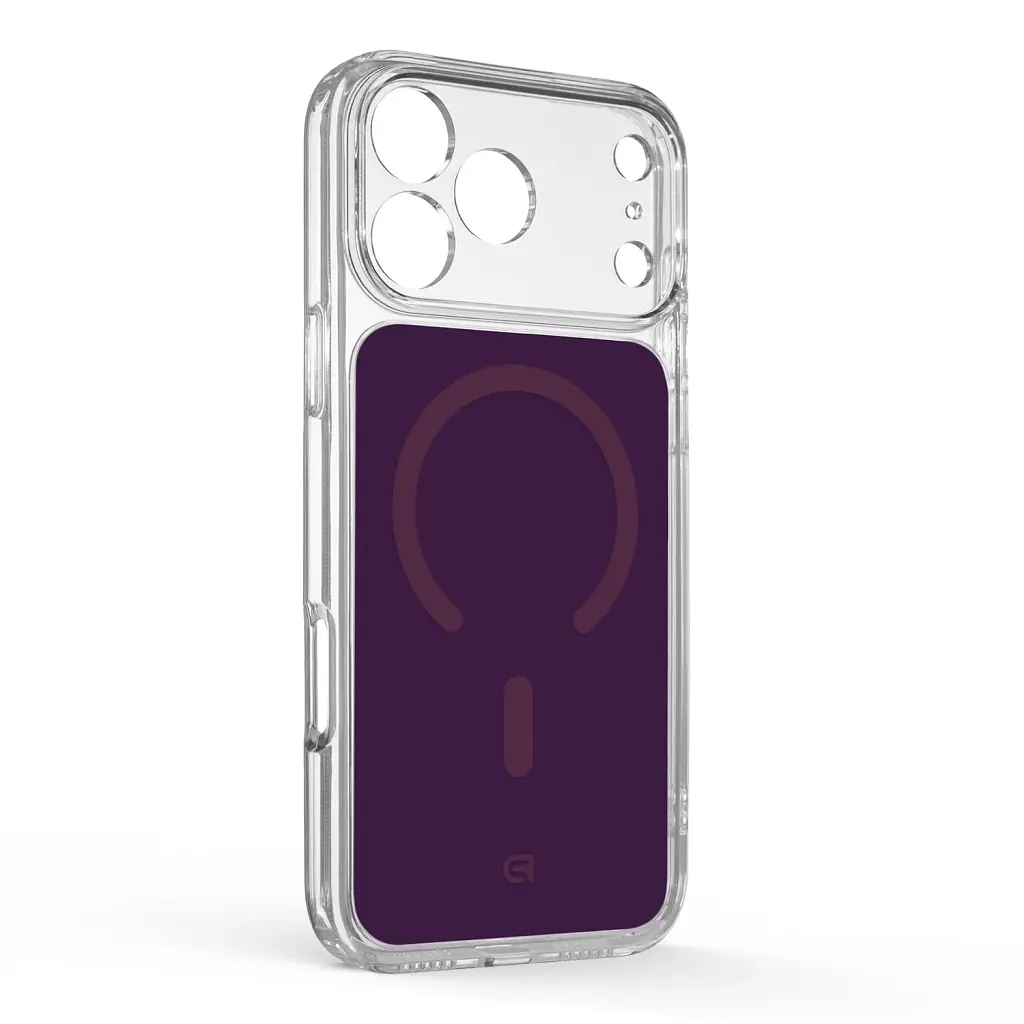 Чохол ArmorStandart Clear Hybrid MagCase для Apple iPhone 18 Pro Max / 17 Pro Max Dark Cherry - фото 2
