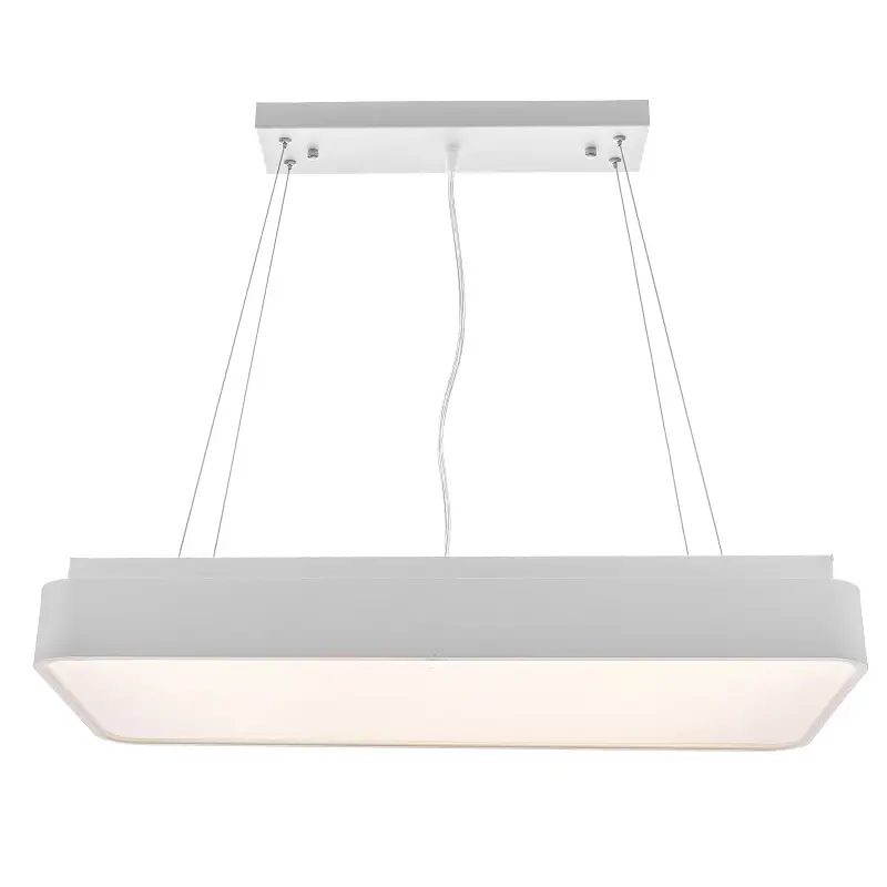 Світильник стельовий Brille підвісний світлодіодний для спальні WBL-07S/36W NW WH - фото 4