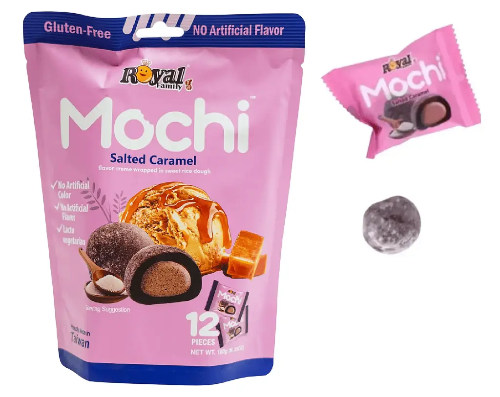 Моті Royal Family Mochi Salted Caramel 12шт 180г - фото 3