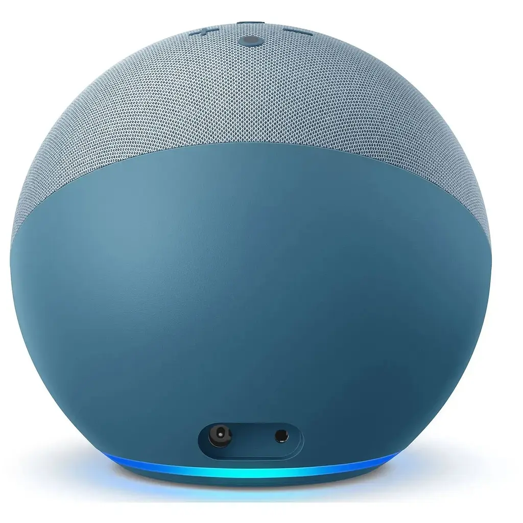 Акустика портативна розумна колонка Amazon Echo Dot 4th Gen Twilight blue (блакитна) - фото 3
