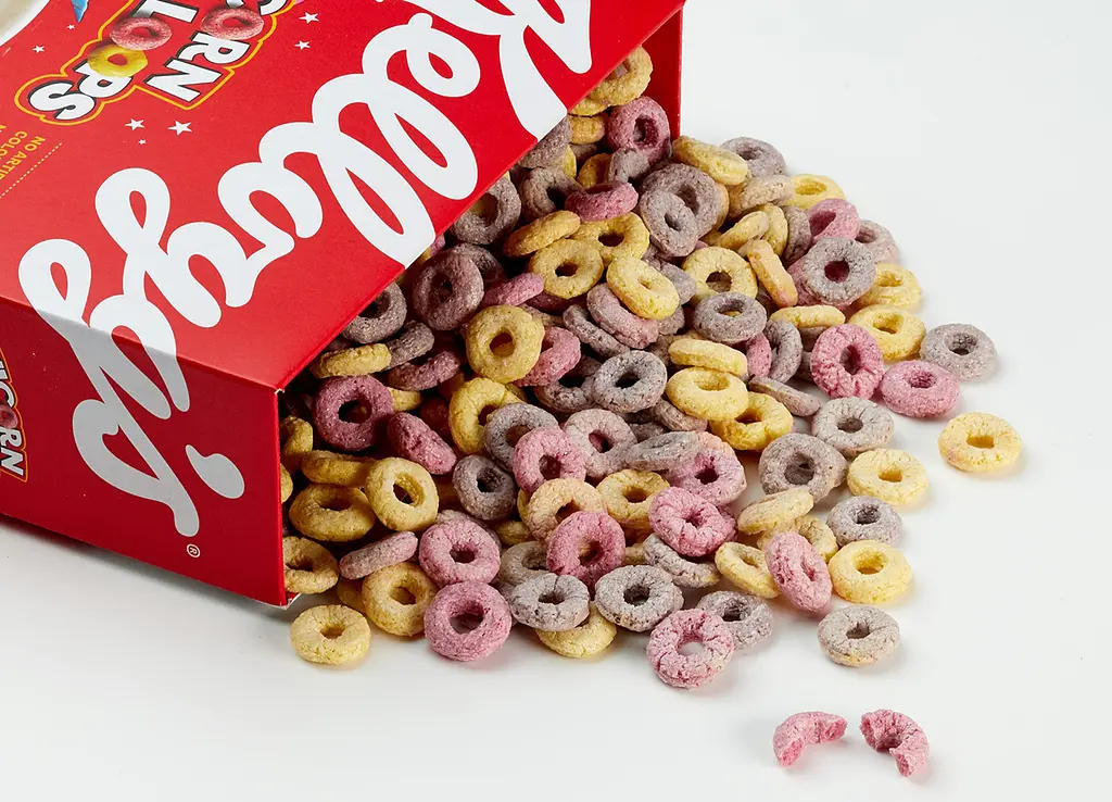 Сухий сніданок Kellogg's Froot Loops фруктові кільця 375 г - фото 7