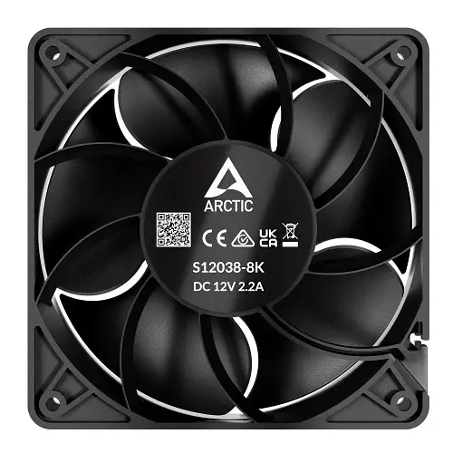 Вентилятор 120 мм, S12038-4K, Black, 3 шт. Arctic teh0028686 - фото 3