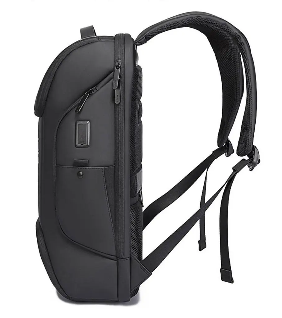 Рюкзак міський Bange BG-7267 25л ранець з відсіком для ноутбука до 15.6'' USB-роз'єм Black (19371) - фото 4