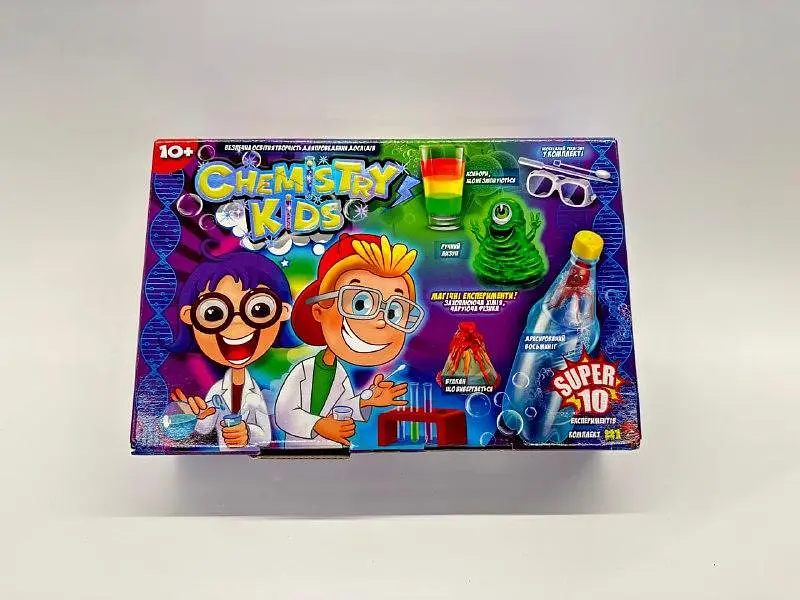 Набір дослідів CHEMISTRY KIDS рус - фото 2