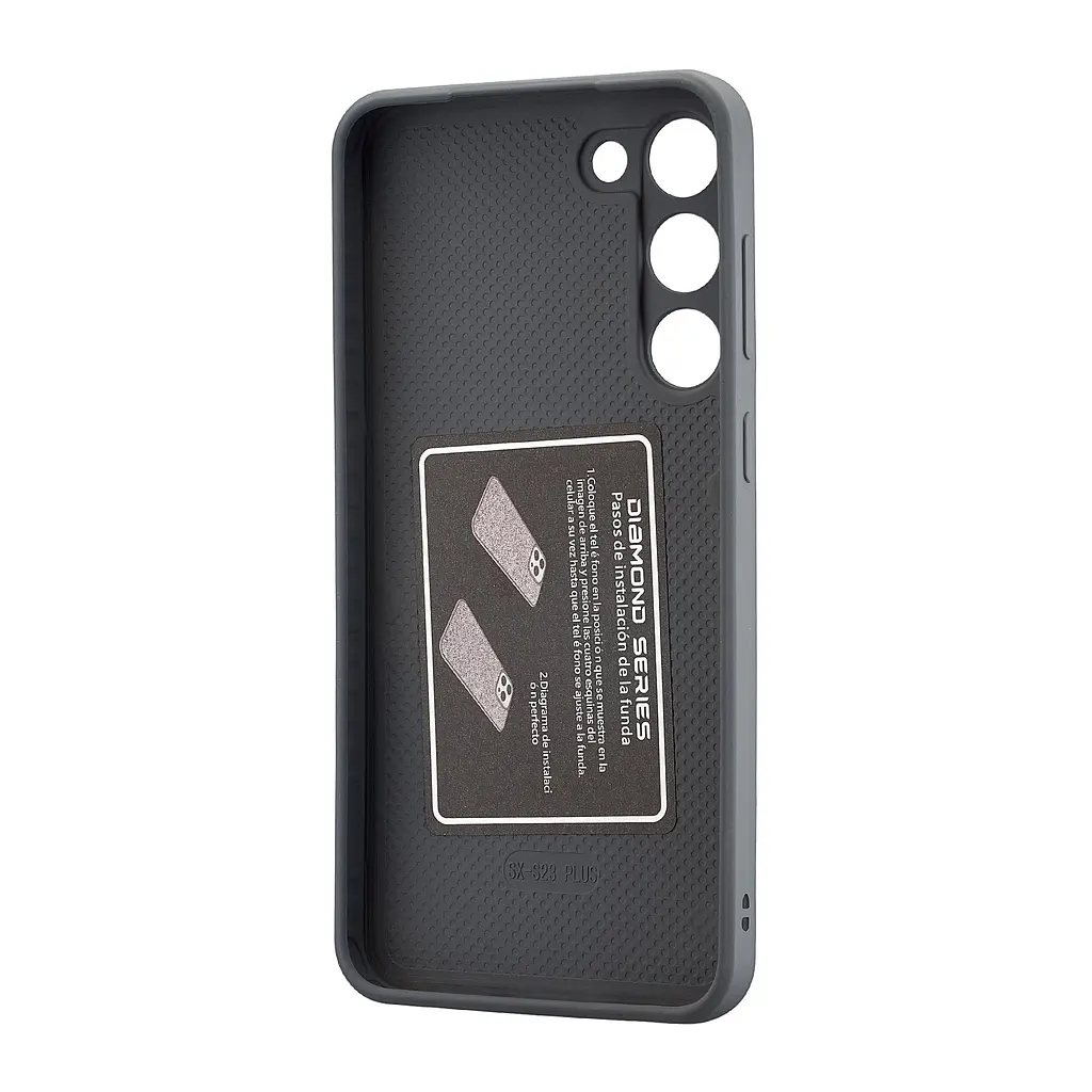 Чохол Star Diamond Samsung S23 Plus (S916) Silver Black - фото 3