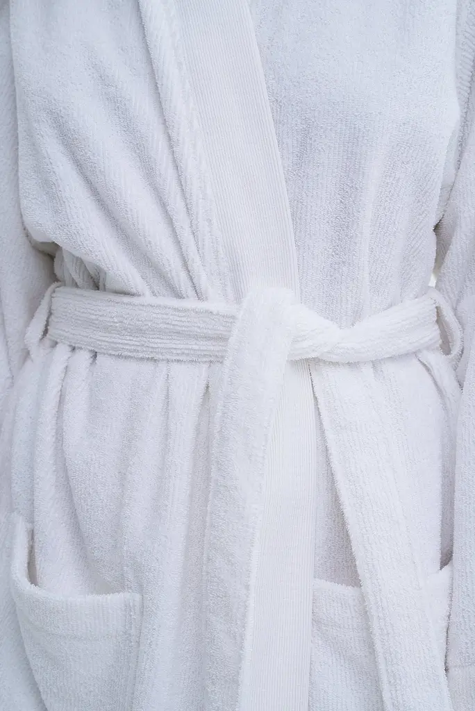 Халат-кимоно Lotus Home - Vera белый S/M - фото 9