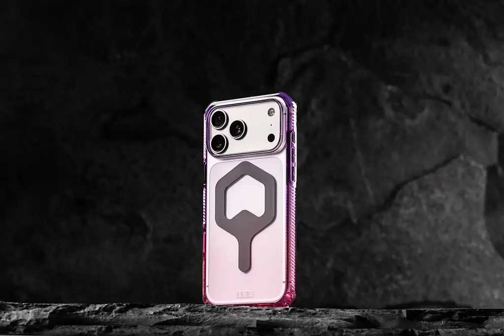 Чохол UAG для iPhone 17 Pro Max, Plyo MagSafe, Ice/Silver teh0019324 - фото 9
