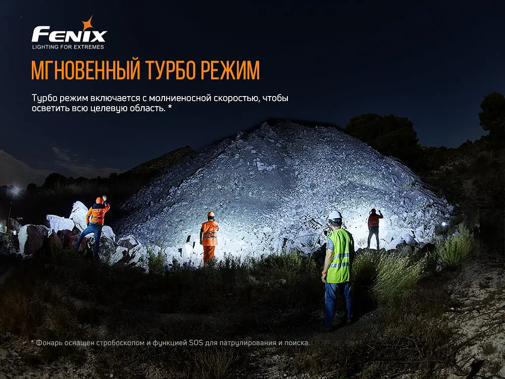 Фонарь ручной Fenix LR50R - фото 11