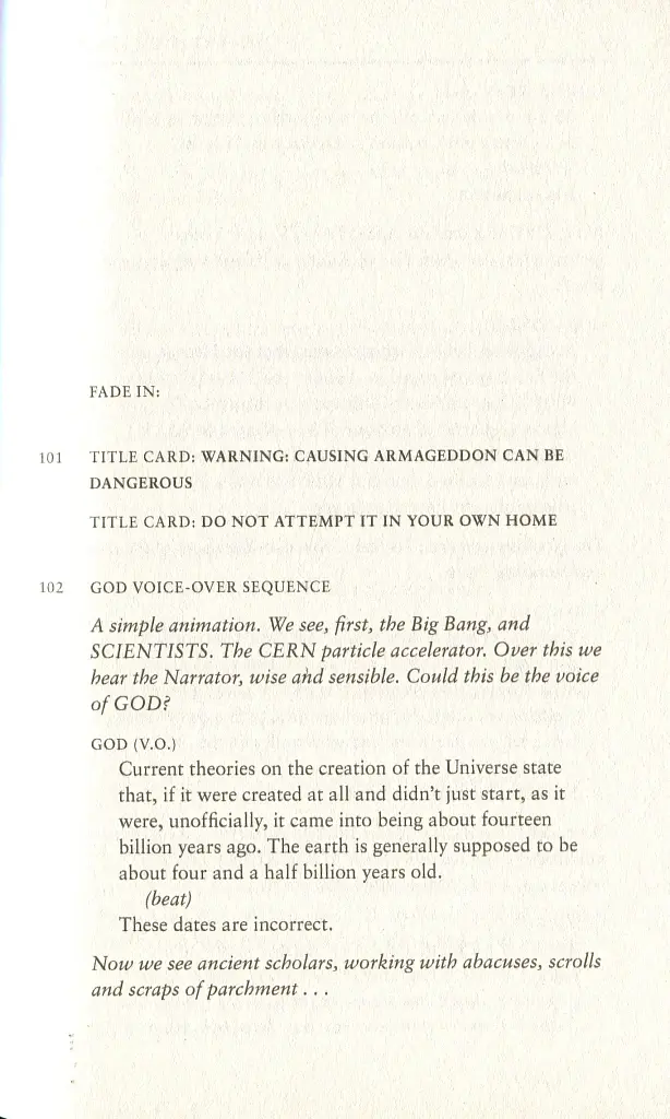 The Quite Nice and Fairly Accurate Good Omens Script Book - фото 7