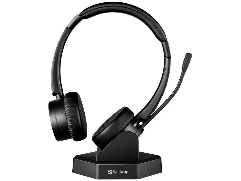 Навушники з мікрофоном Sandberg Wireless Office Headset Pro+ (126-18)