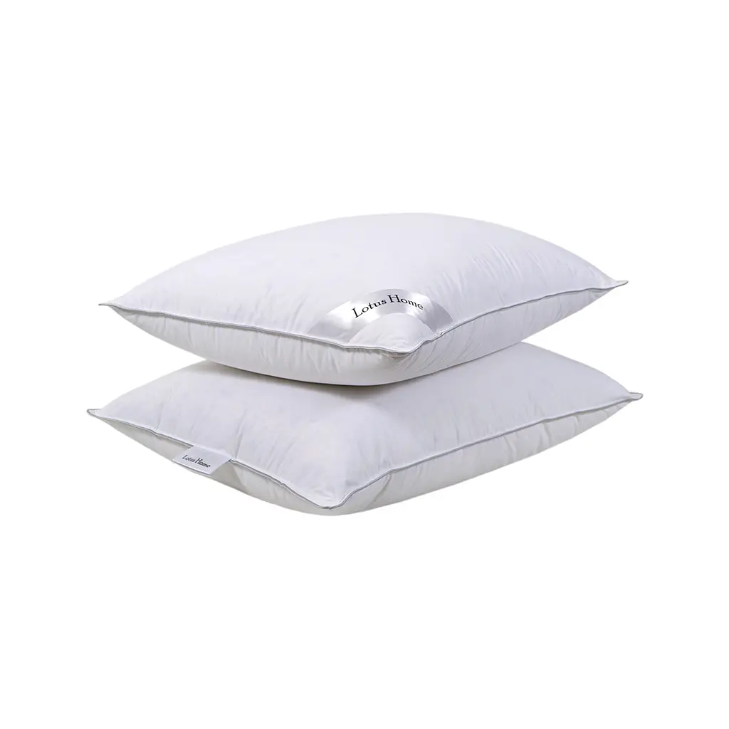 Подушка Lotus Home - Goose 90/15 пуховая 50x70 трехкамерная - фото 5