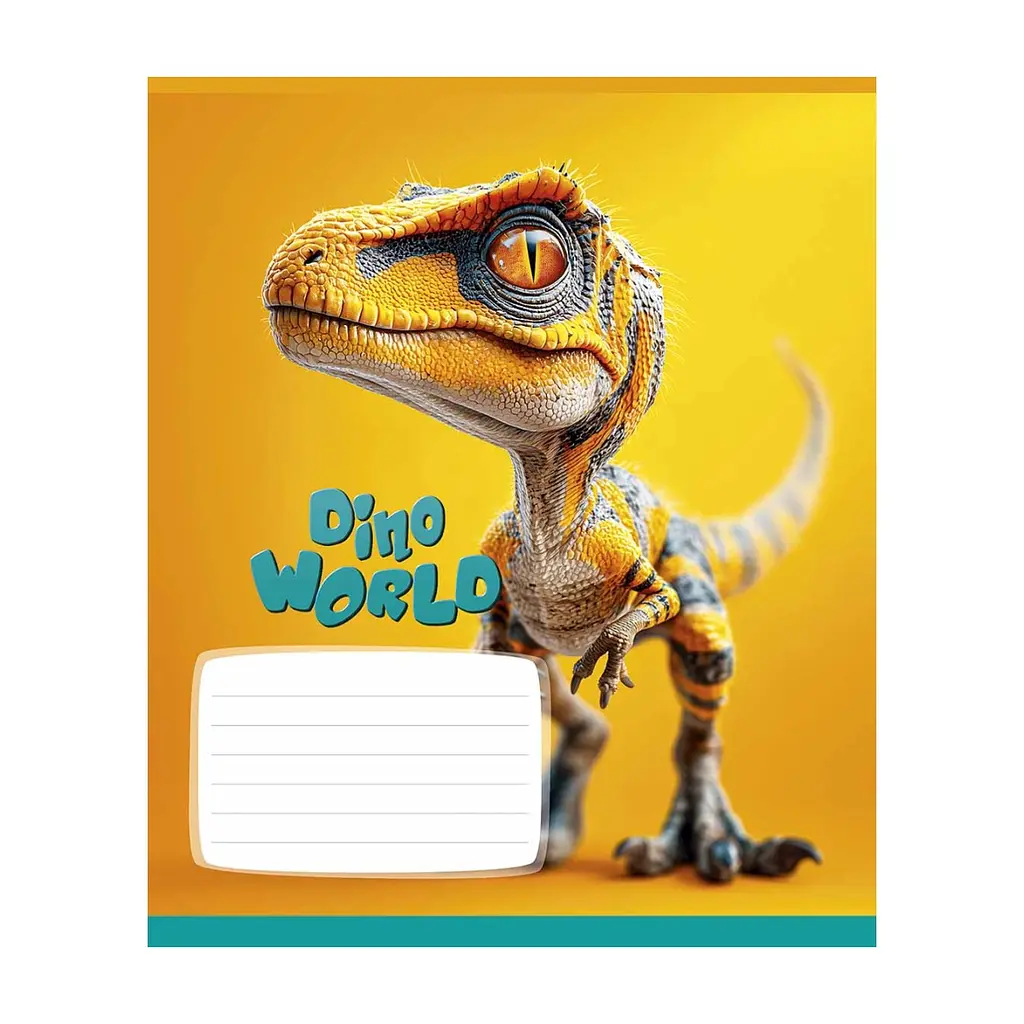 Зошит Школярик Star Dino world 12 аркушів клітинка (012-3664K), в асортименті - фото 3