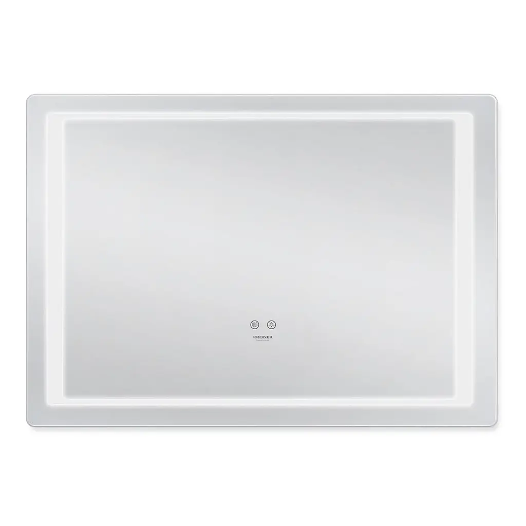 Дзеркало Kroner KRP Spiegel HR2 - 7050 з LED-підсвічуванням та антизапітнінням CV030032, Білий - фото 4