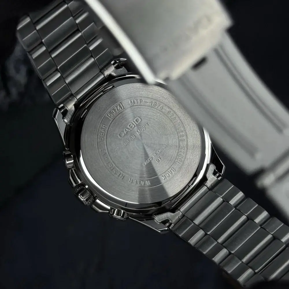 Чоловічий годинник Casio MTP-1374D-7A Сріблястий ( AT1141-0255 ) - фото 6