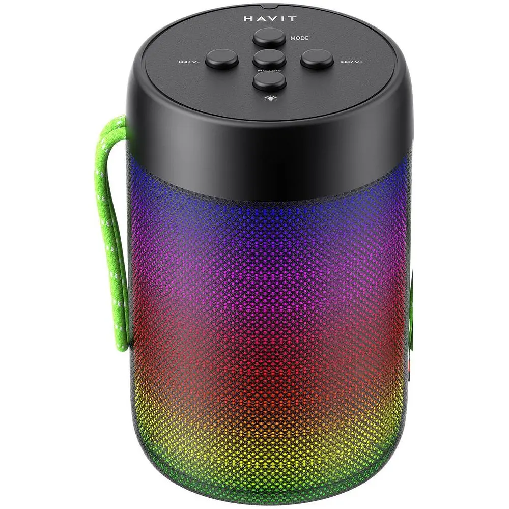Портативная колонка Havit HV-SK897BT 3W RGB black (HV-SK897BT) - фото 2
