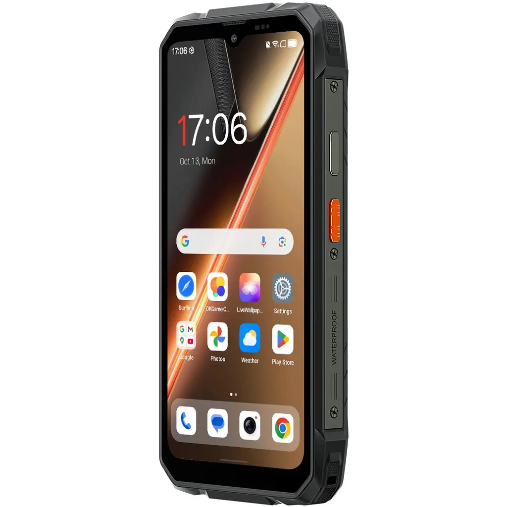 Смартфон Blackview ROCK 1 Pro 6.56" HD+ /8GB/256GB/ G81 /15000mAh / 20+16Мп / 2D Scaner /IP69K/Black - фото 4