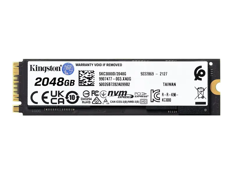 SSD-накопичувач Kingston KC3000 2048 GB (SKC3000D/2048G) - фото 3