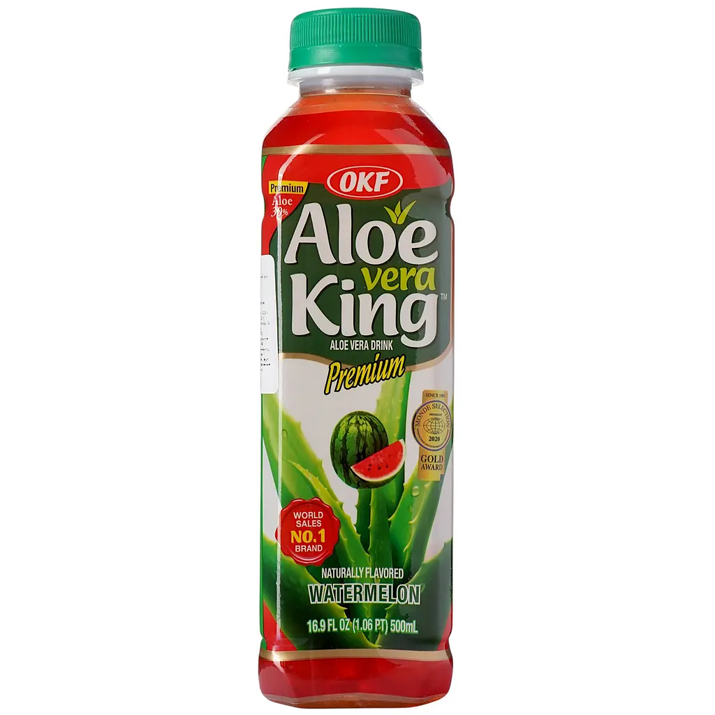 Фруктовий напій OKF Aloe Vera King Watermelon 0.5 л - фото 3
