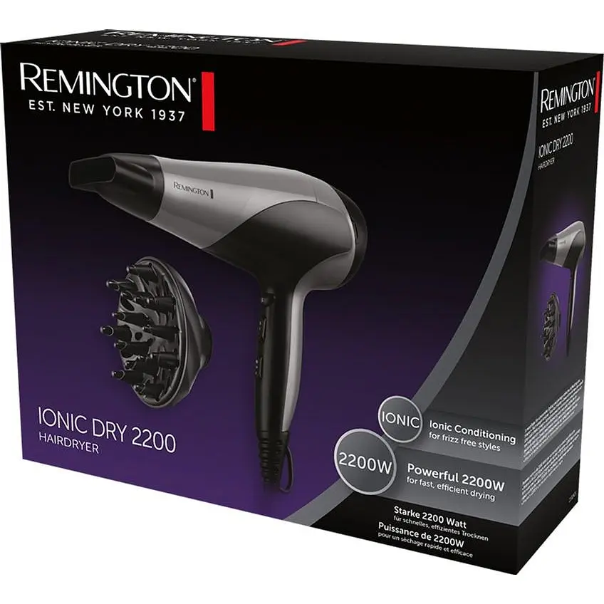 Фен Remington Ionic Dry D3190S 2200 (45761560100) - фото 9