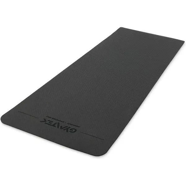 Килимок (мат) для фітнесу та йоги Gymtek Premium TPE 0,5см чорний - фото 12