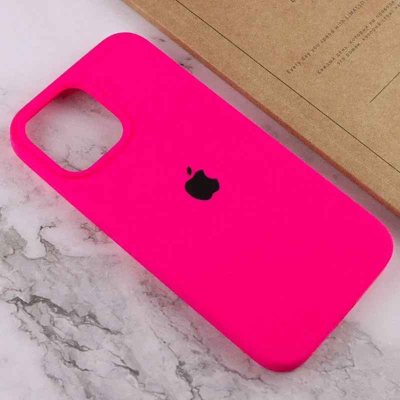 Чохол Silicone Case для Apple iPhone 15 Plus Barbie Pink AA [92807] - фото 4