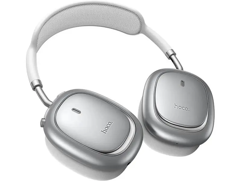 Навушники з мікрофоном Hoco W68 Calma ANC Silver (6942007674010) - фото 3