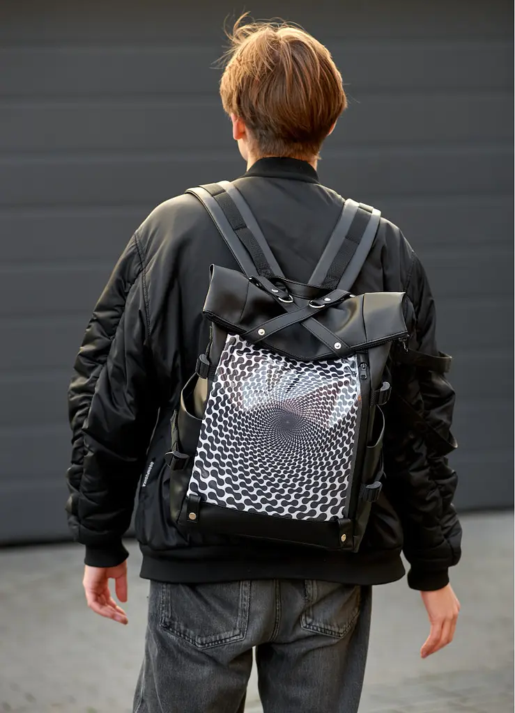 Чоловічий рюкзак Sambag ROLLTOP HACKING 41 х 30 х 16 см (24460122m) - фото 4