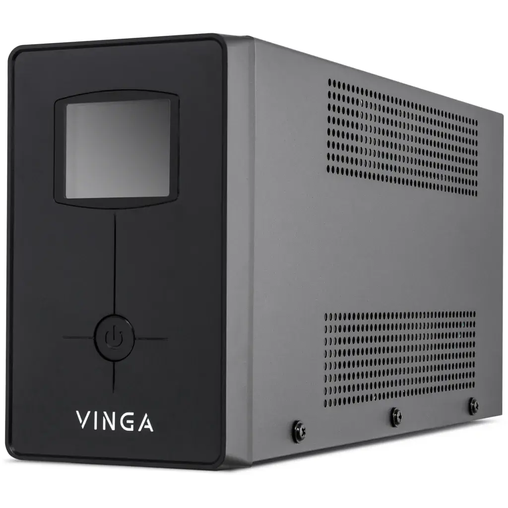 Пристрій безперебійного живлення Vinga LCD 600VA metal case (VPC-600M) - фото 8