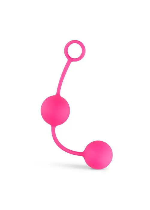 Вагинальные шарики Easy Toys Pleasure Balls, 16 см, розовый - фото 3