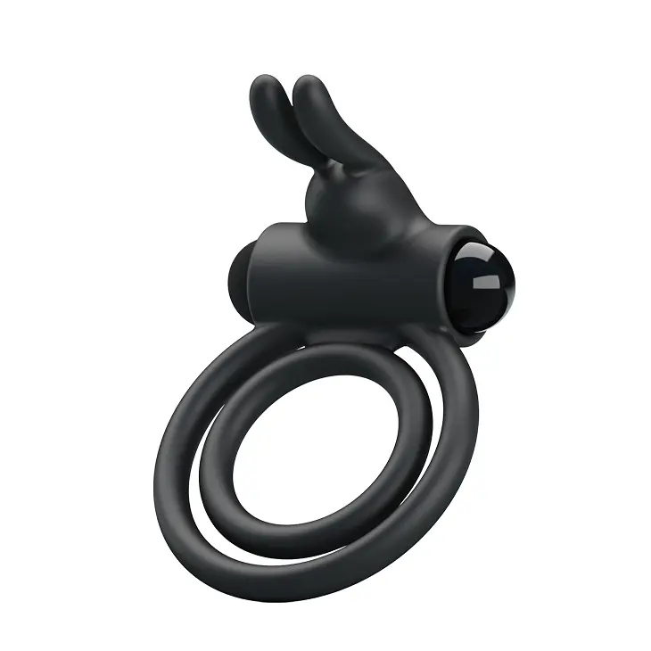 Ерекційне кільце - Pretty Love Osmond CockRing Vibro Black PRETTY LOVE BI-210169 88958 - фото 2