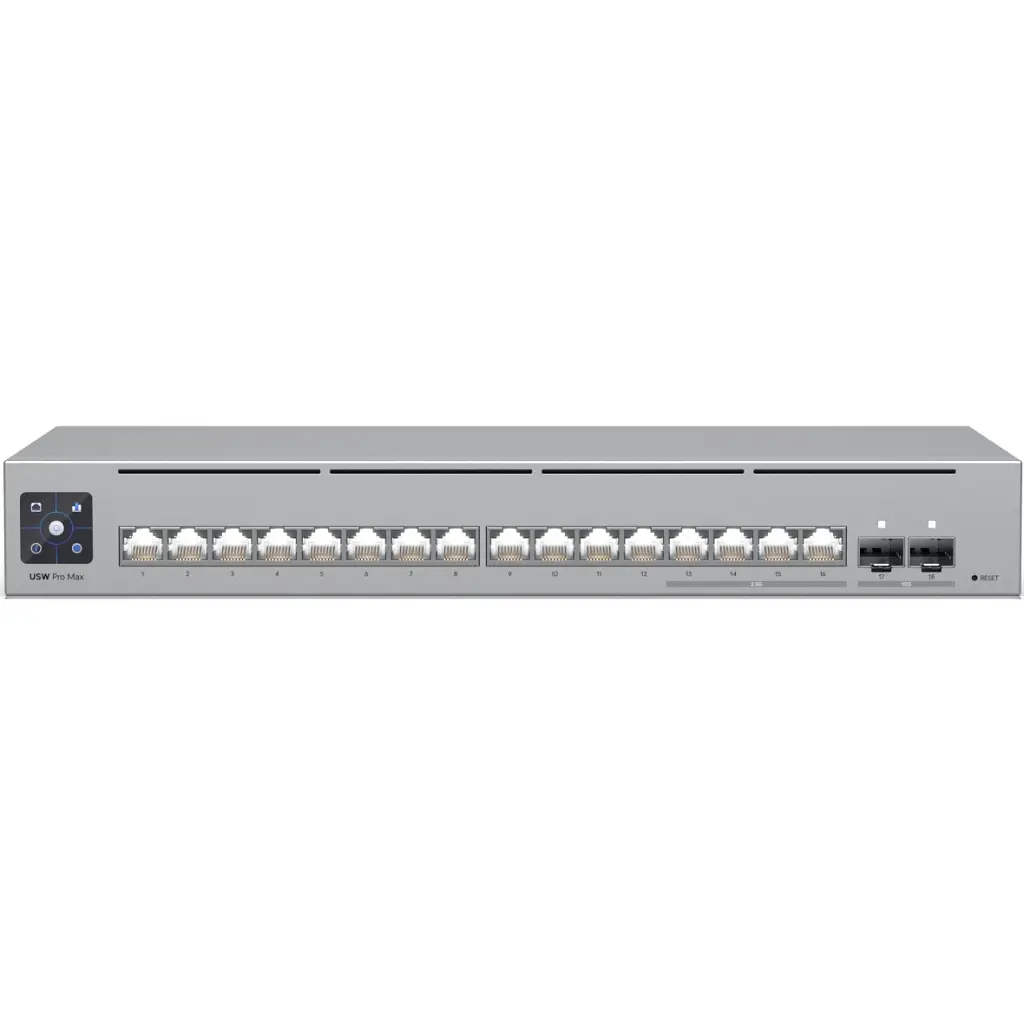 Комутатор мережевий Ubiquiti USW-PRO-MAX-16-POE - фото 3