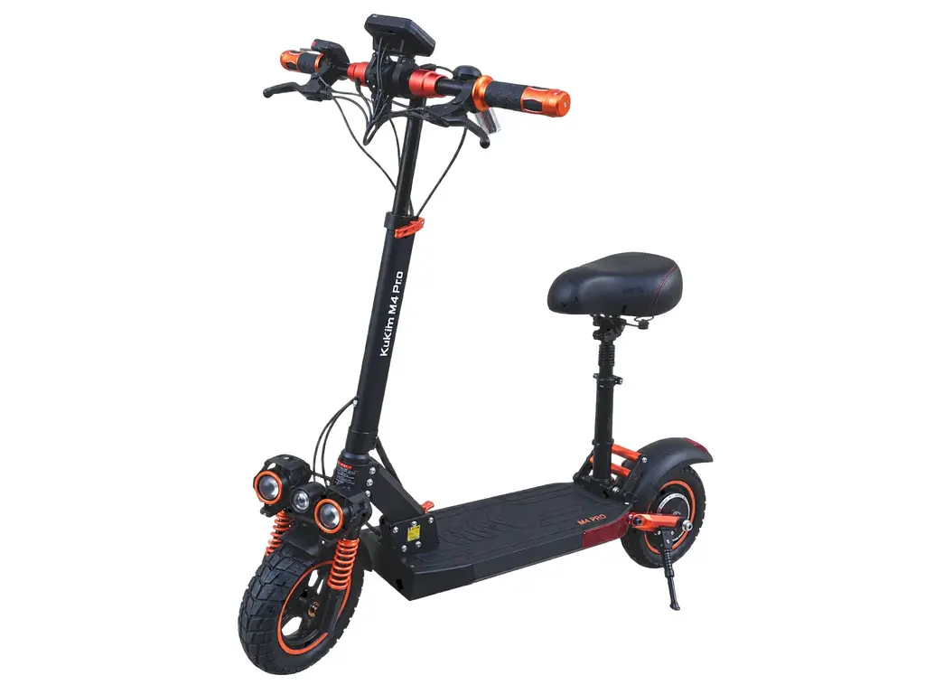 Електросамокат KugooKirin M4 Pro Plus 2026 (1000W, 18Ah) із сидінням