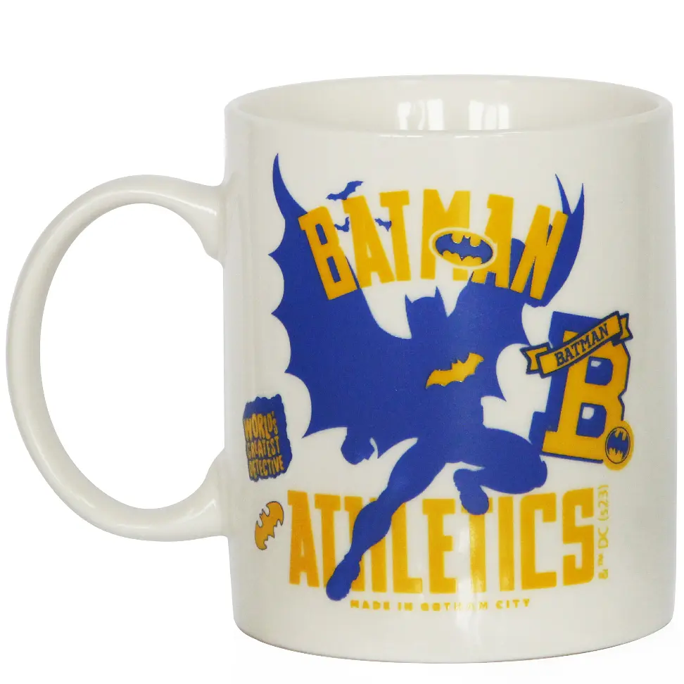 Чашка фарфоровая Warner Bros Цилиндр Batman Athletics 350 мл (76001598) - фото 3