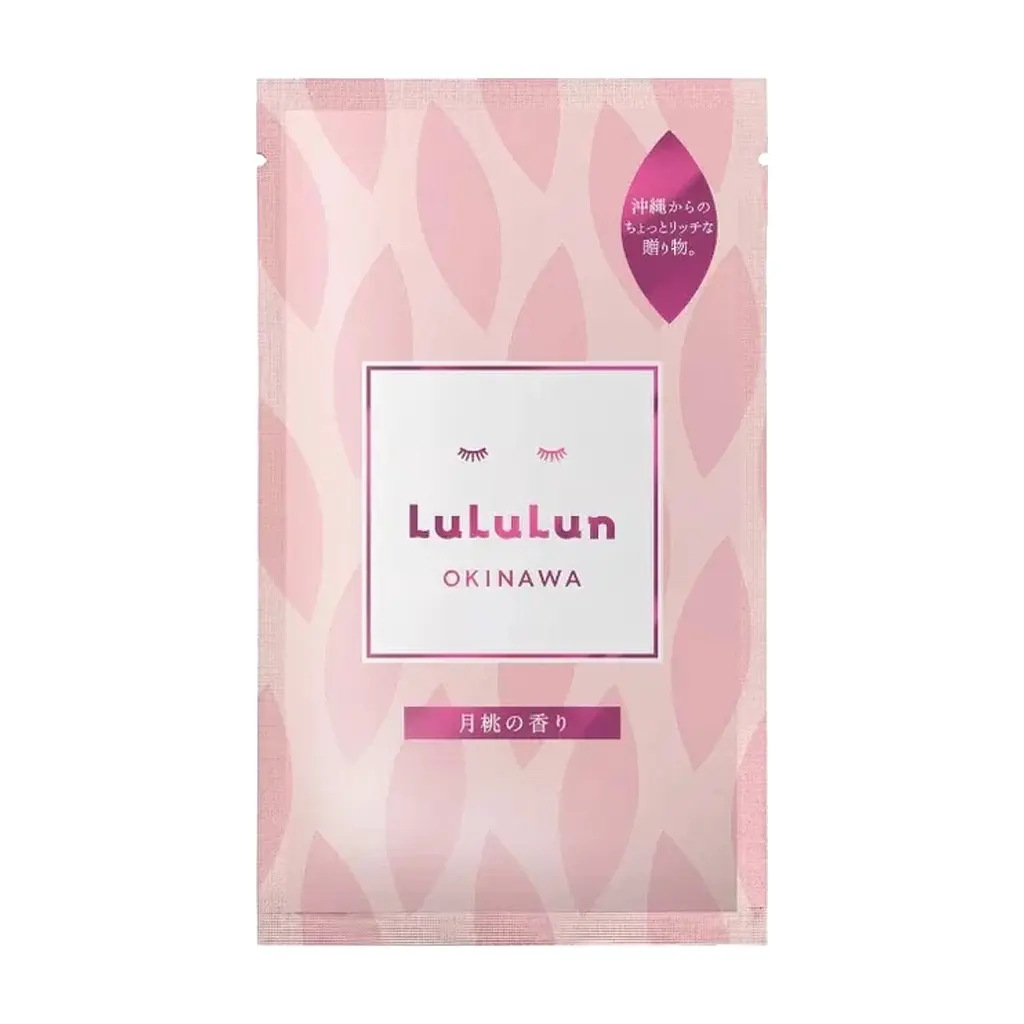Маска для обличчя Lululun Premium Face Mask Okinawa Shell Ginger Заспокійлива з екстрактом імбиру 1 шт х 5 уп (4582305069518) - фото 2