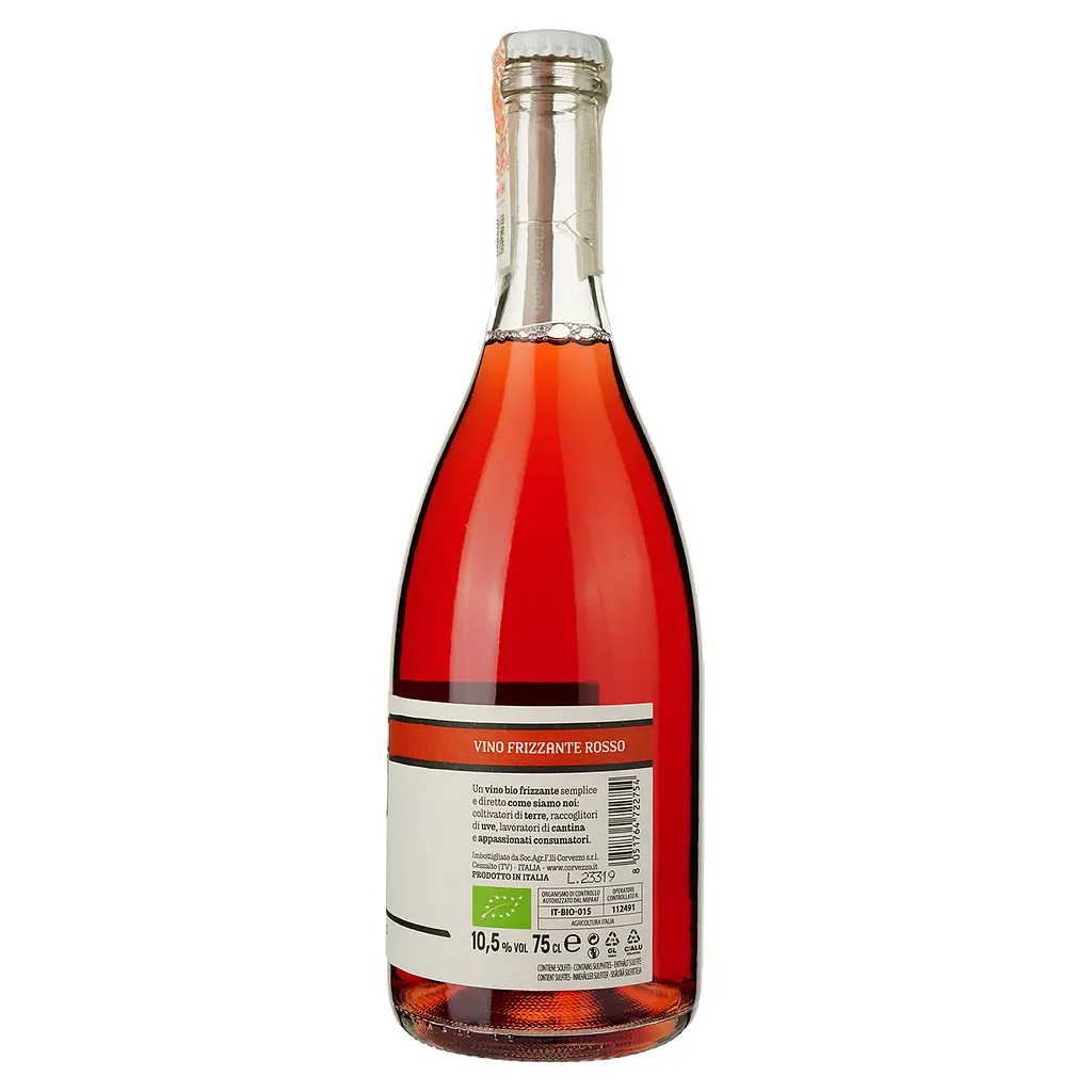 Вино игристое Dopolavoro Red Organic красное 0.75 л - фото 2