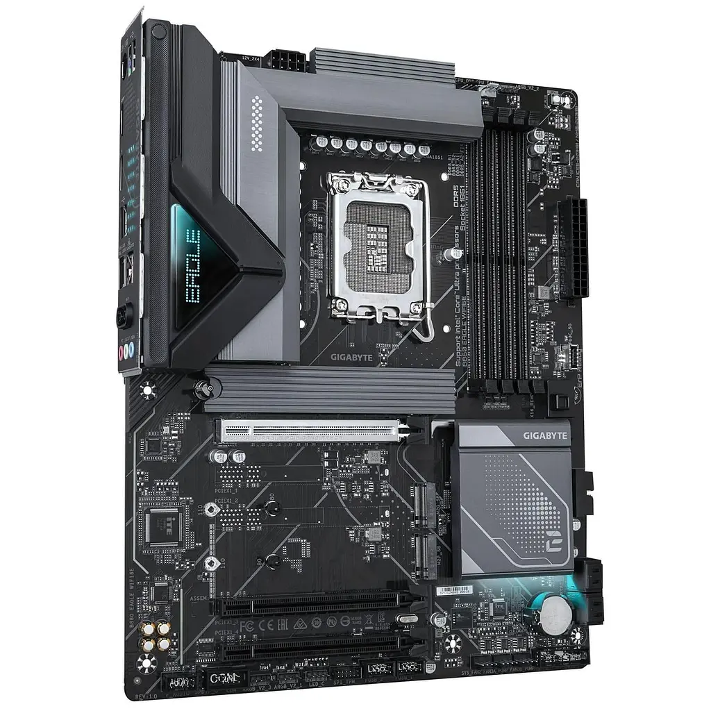 Материнська плата GIGABYTE B860 EAGLE WIFI6E (B860 EAGLE WIFI6E) (Socket 1851, Intel B860, ATX) - фото 2