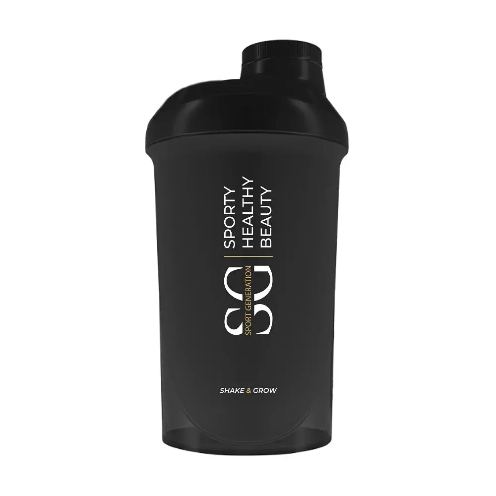 Спортивний шейкер Sport Generation Wave, 500 мл - Black Smoke