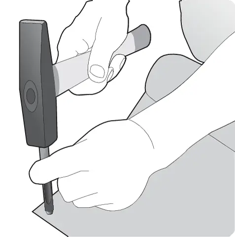 Пробійник отворів Yato шкіра/гума/картон/текстиль 18x90 мм (YT-35866) - фото 2