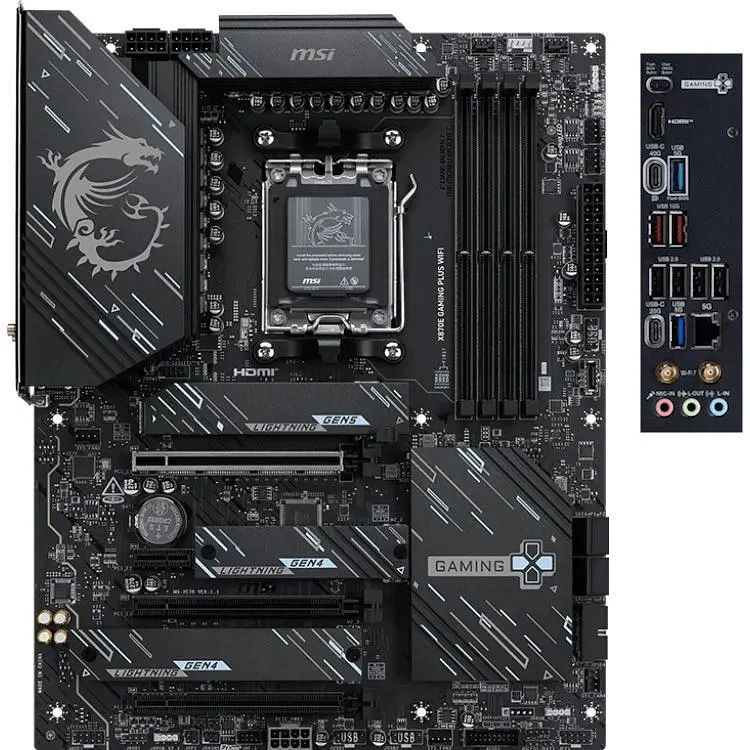 Материнська плата MSI X870E Gaming Plus WIFI (911-7E70-001) [152588] - фото 4