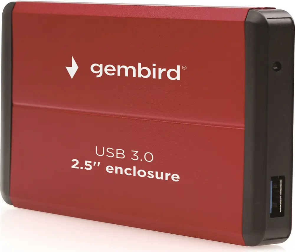 Кишеня зовнішня Gembird EE2-U3S-2-R 2.5" USB 3.0 red - фото 5