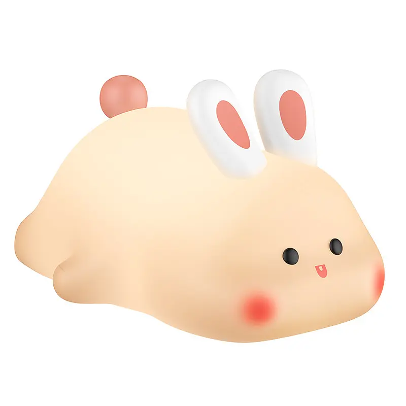 Світильник HOCO HX16 2W. 1200 mAh. Silicone lamp Rabbit - фото 3