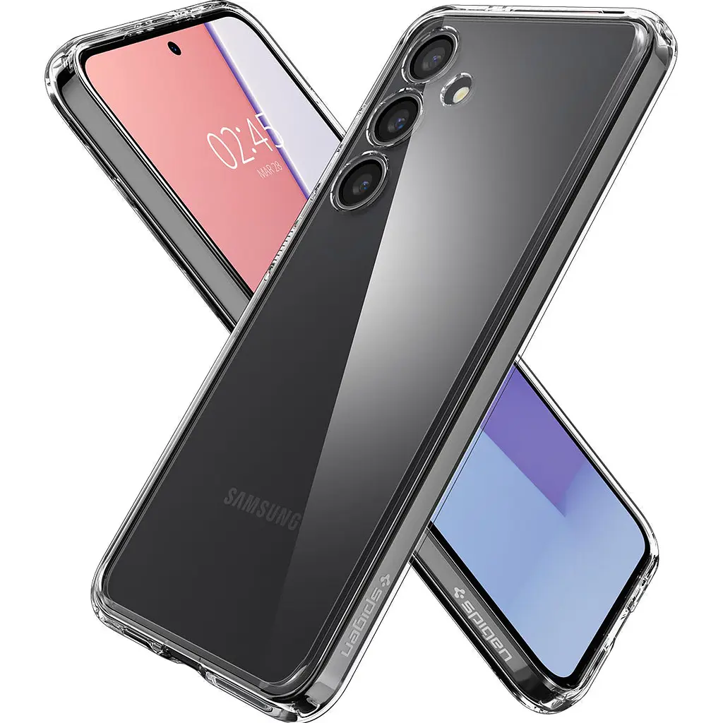 Чехол Spigen Case Ultra Hybrid для Samsung Galaxy S24 Plus Crystal Clear [ACS07329] [100257] - фото 9