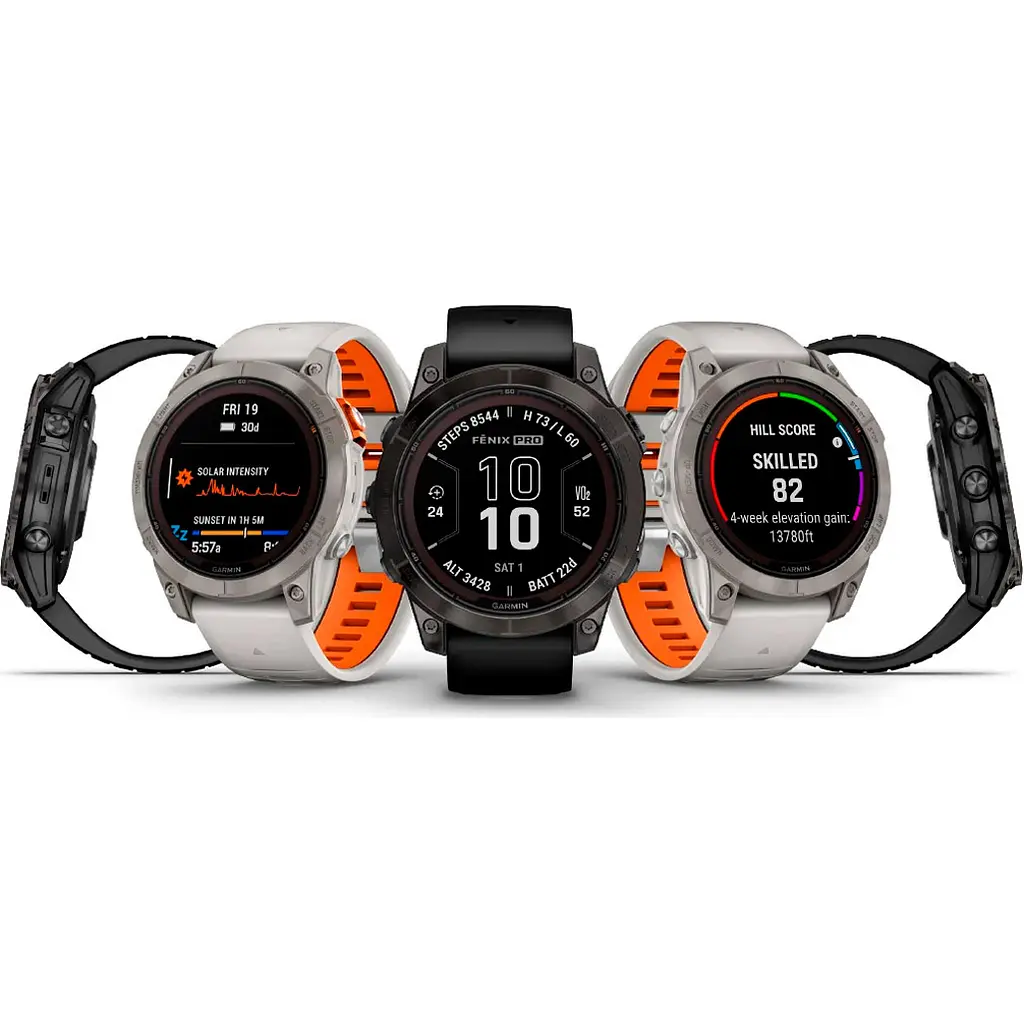 Смарт-часы Garmin Fenix 7 Pro Sapphire Solar Edition Carbon Gray DLC Titanium with Black Band [010-02777-10] [86523] - фото 10
