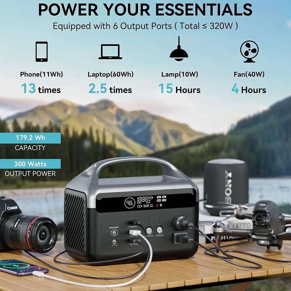 Зарядная станция Z300 300W 179Wh - фото 3