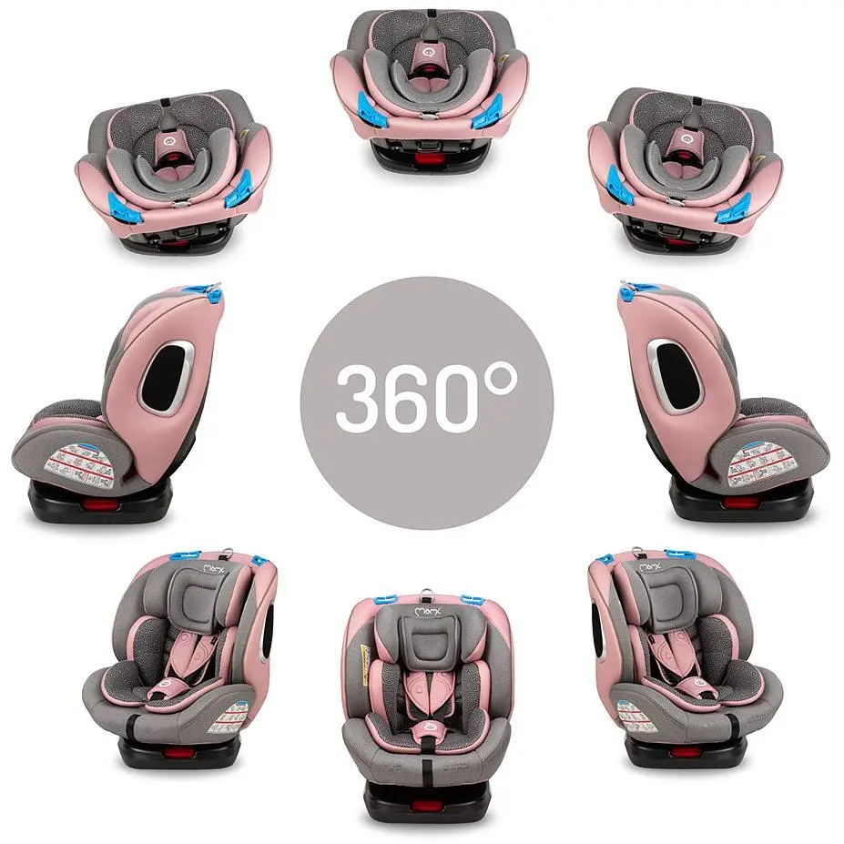 Автокресло MoMi Tordi Isofix 0-36 кг Pink - фото 11