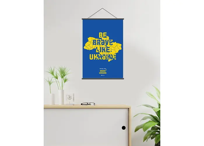Скретч карта України 1DEA.me Travel Map Brave Ukraine (13254) - фото 3